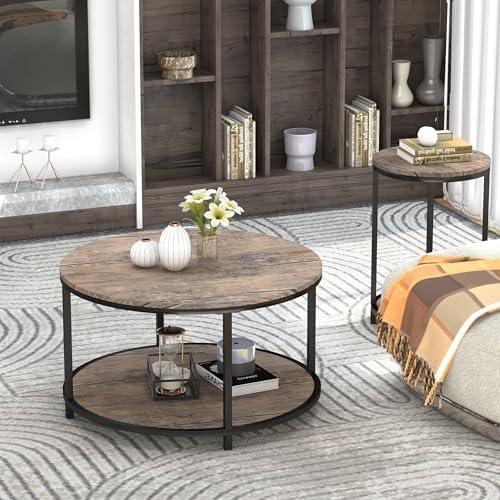 Our ⁢Thoughts on the NSdirect Rustic Round Coffee Table